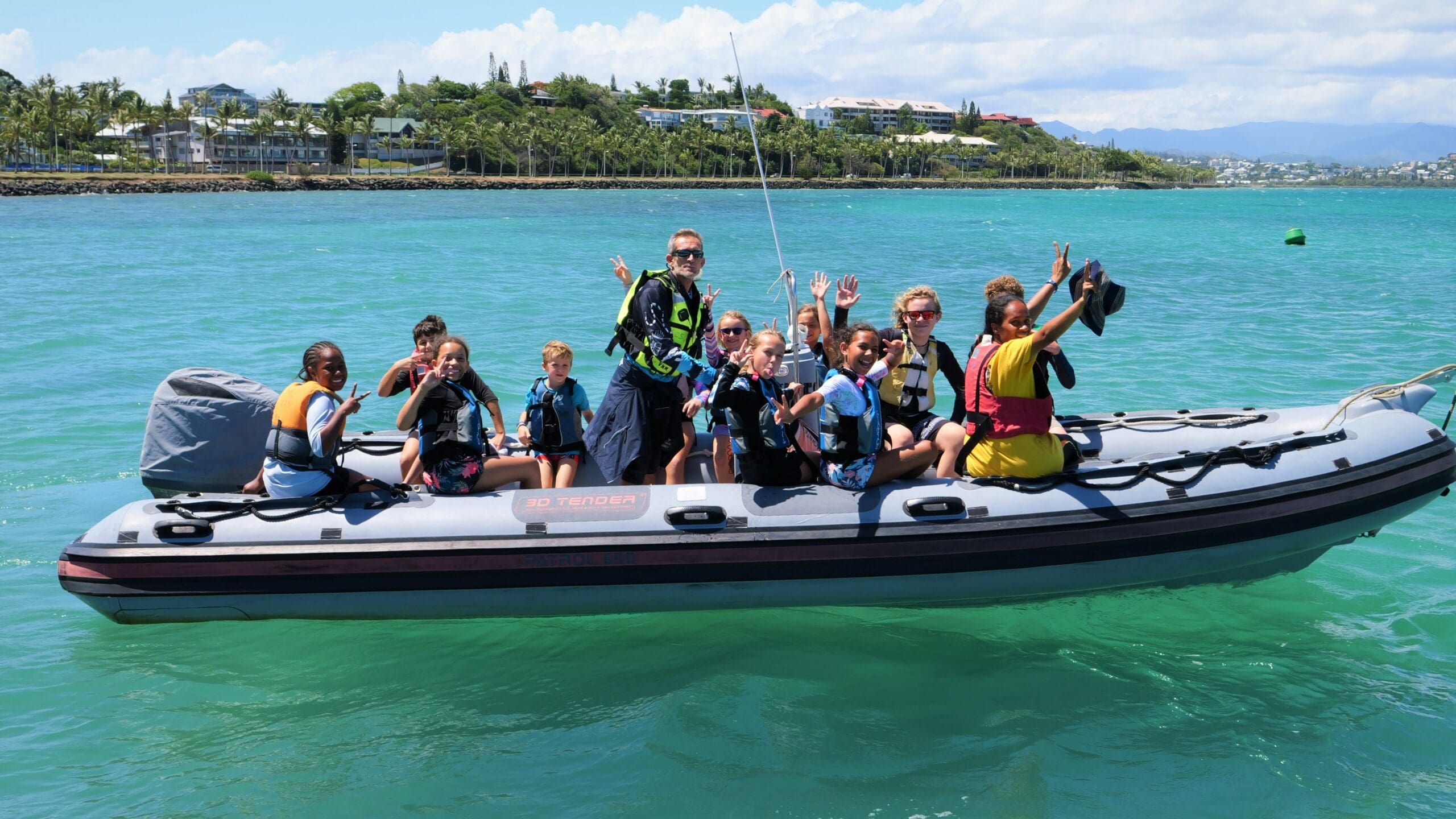 Photo de l'article SudMag "Vacances au grand large : le CAN fait le bonheur des moussaillons !"